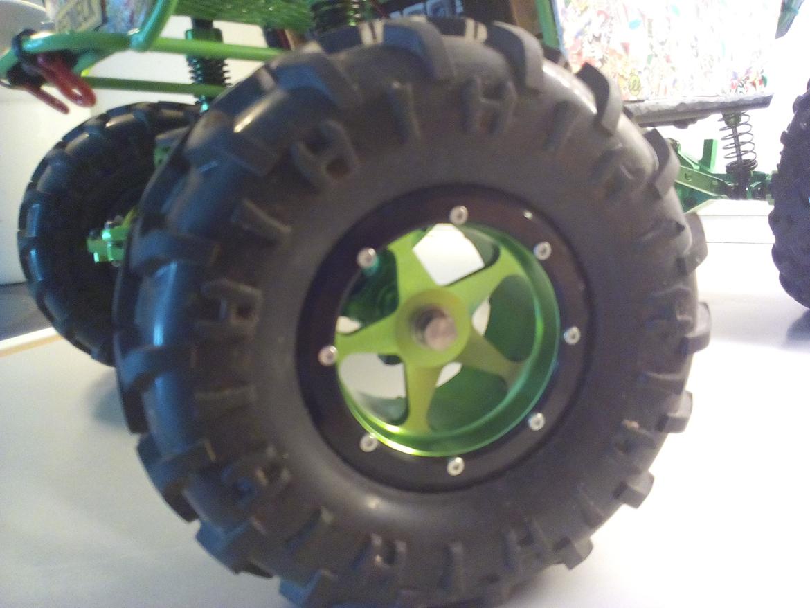 Off-Roader custom scx10 AKA GREEN ENVY billede 5