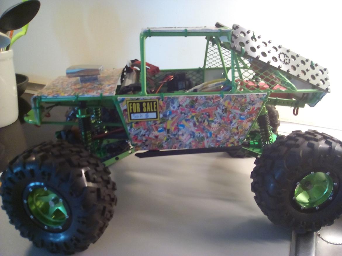 Off-Roader custom scx10 AKA GREEN ENVY billede 7