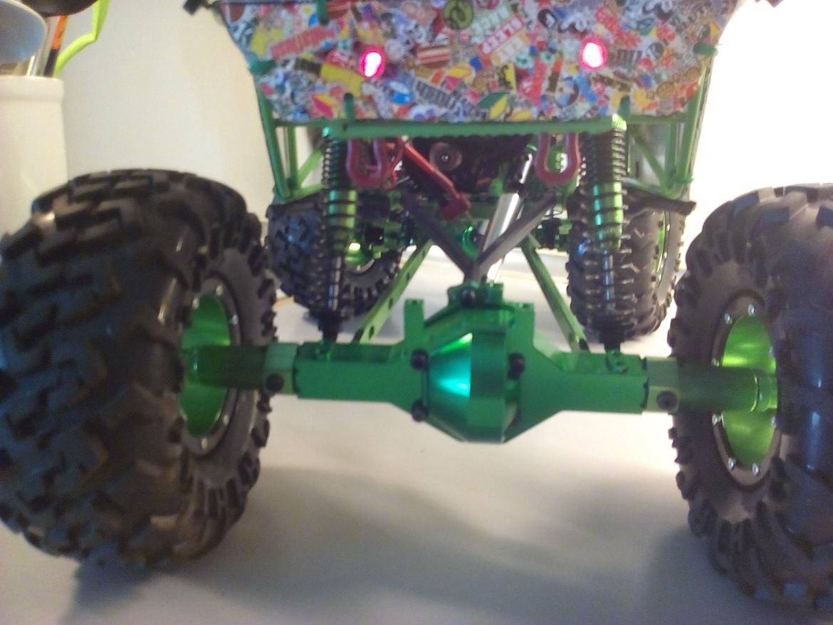 Off-Roader custom scx10 AKA GREEN ENVY billede 9