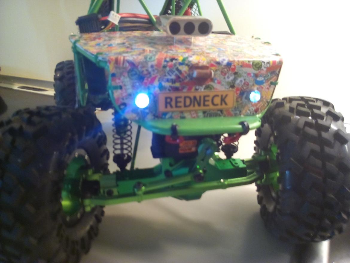 Off-Roader custom scx10 AKA GREEN ENVY billede 12