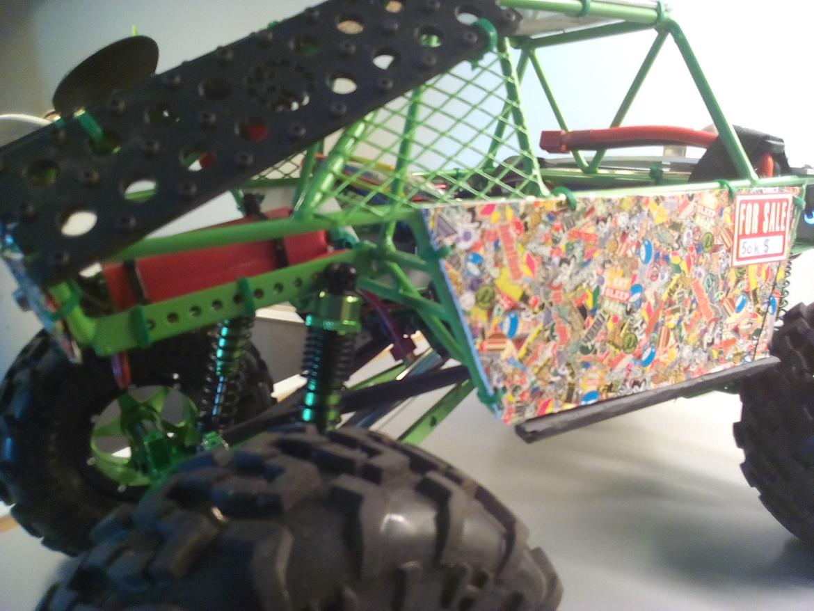 Off-Roader custom scx10 AKA GREEN ENVY billede 11