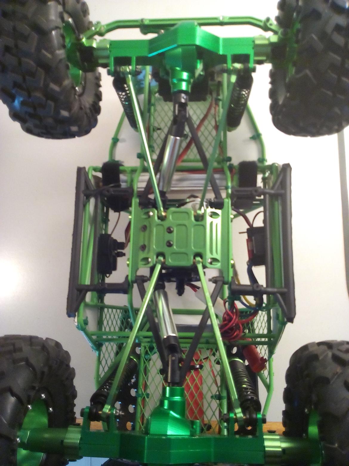 Off-Roader custom scx10 AKA GREEN ENVY billede 13