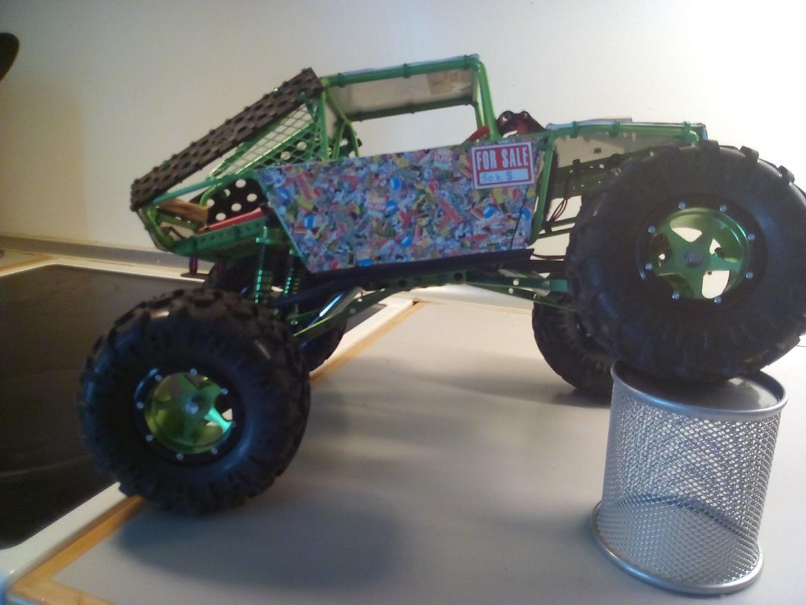 Off-Roader custom scx10 AKA GREEN ENVY billede 18