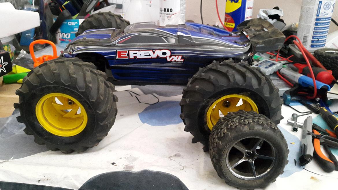 Bil Traxxas E-Revo VXL 1/16 billede 17