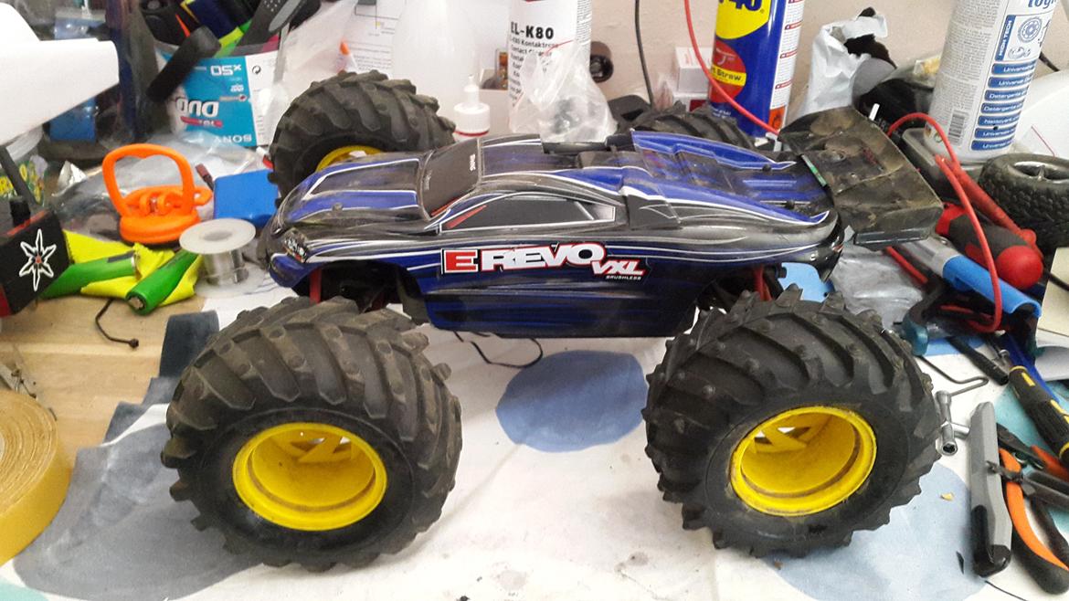 Bil Traxxas E-Revo VXL 1/16 billede 18