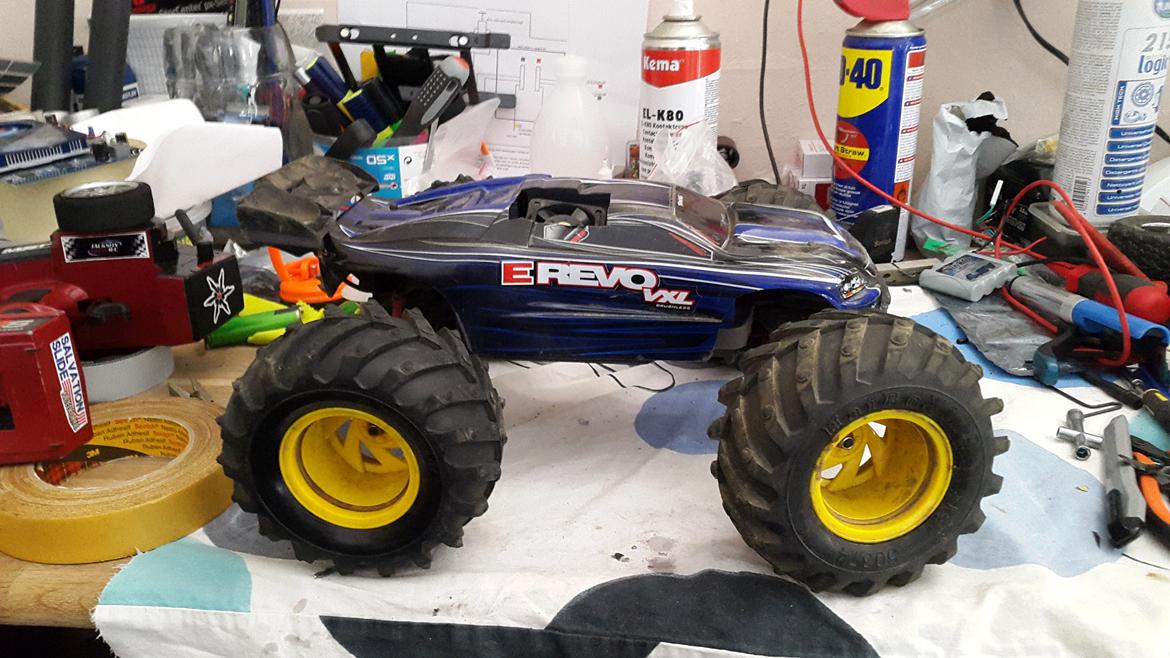 Bil Traxxas E-Revo VXL 1/16 billede 19