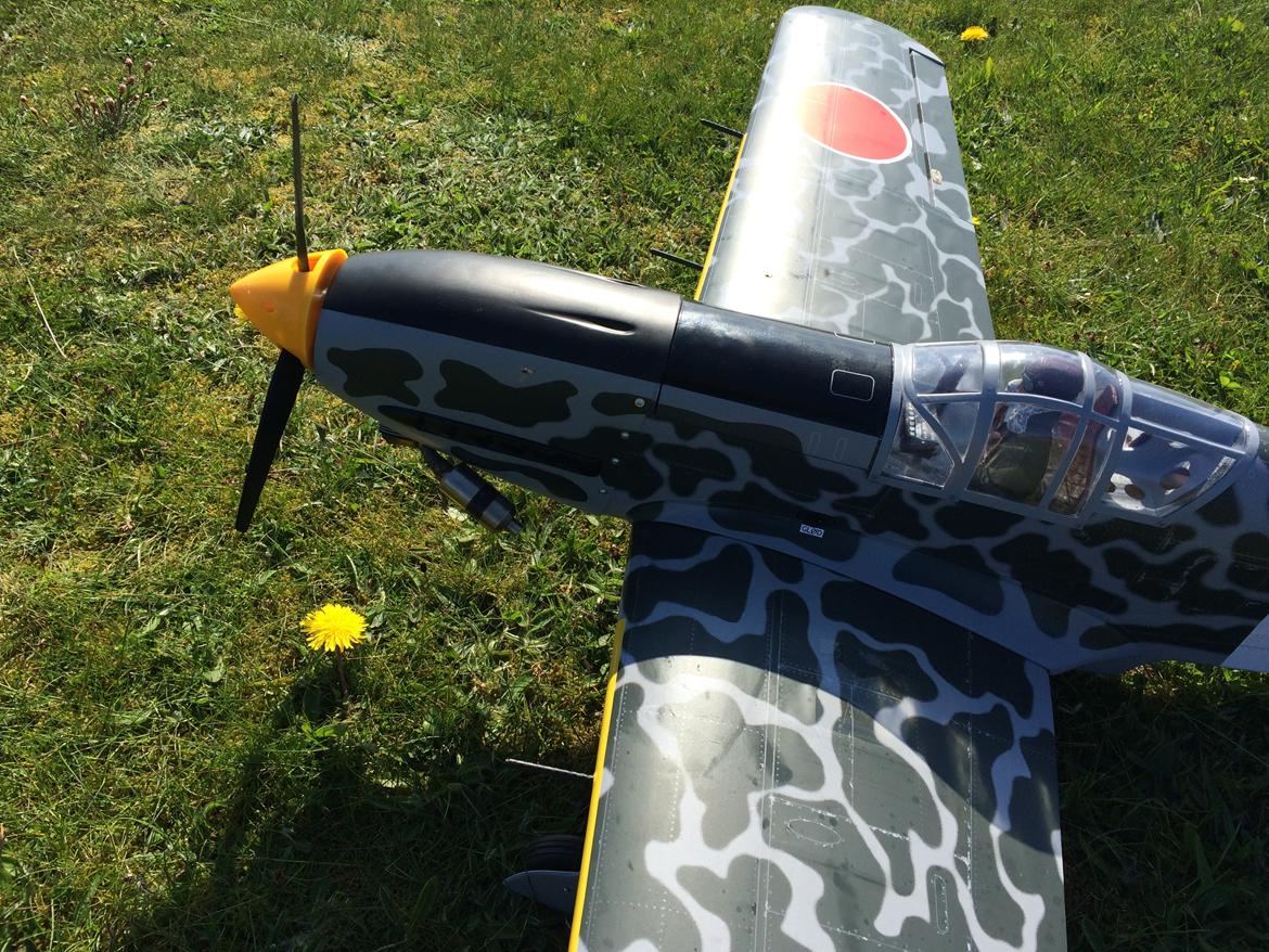 Fly Kawasaki Ki 61 - Fed skala billede 4