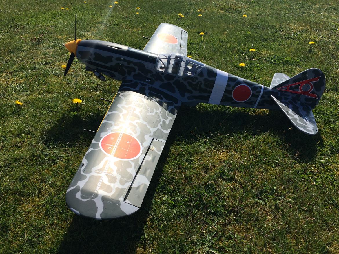 Fly Kawasaki Ki 61 - Flot i solen billede 15