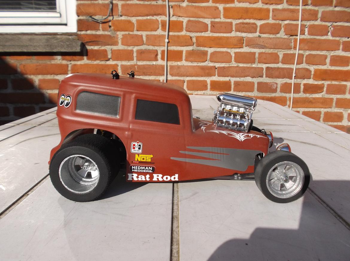 Bil 1/14 32 Ford Tudor Rat Rod hjemme bix-mardave dele billede 6