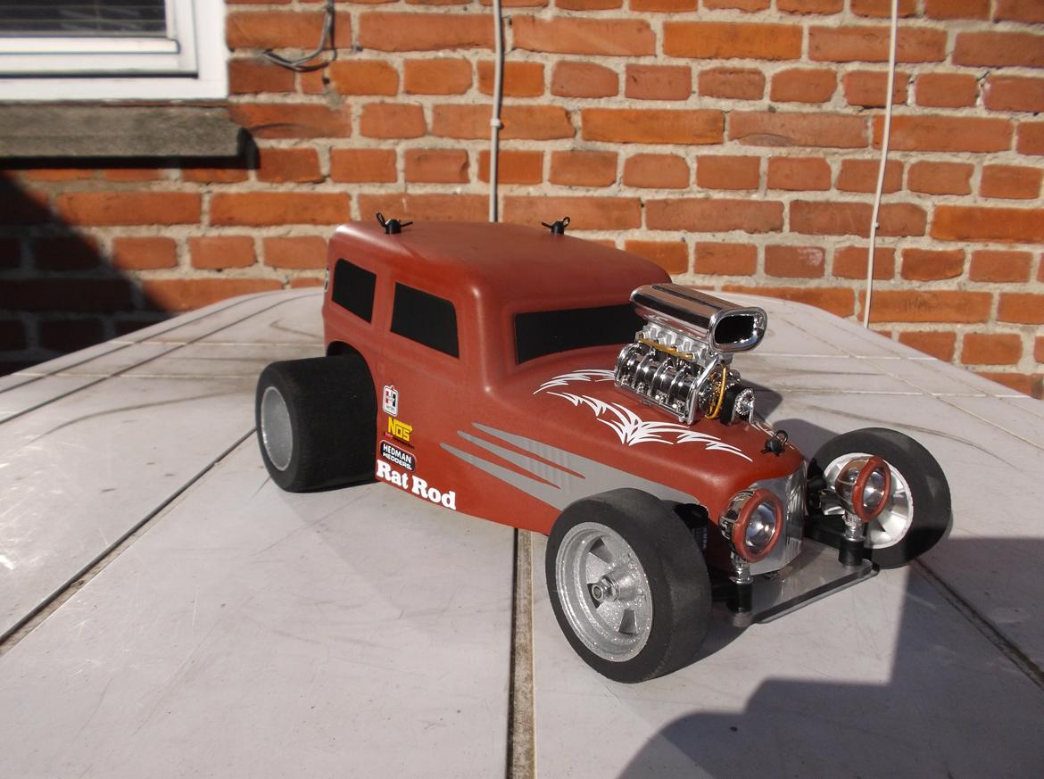 Bil 1/14 32 Ford Tudor Rat Rod hjemme bix-mardave dele billede 7