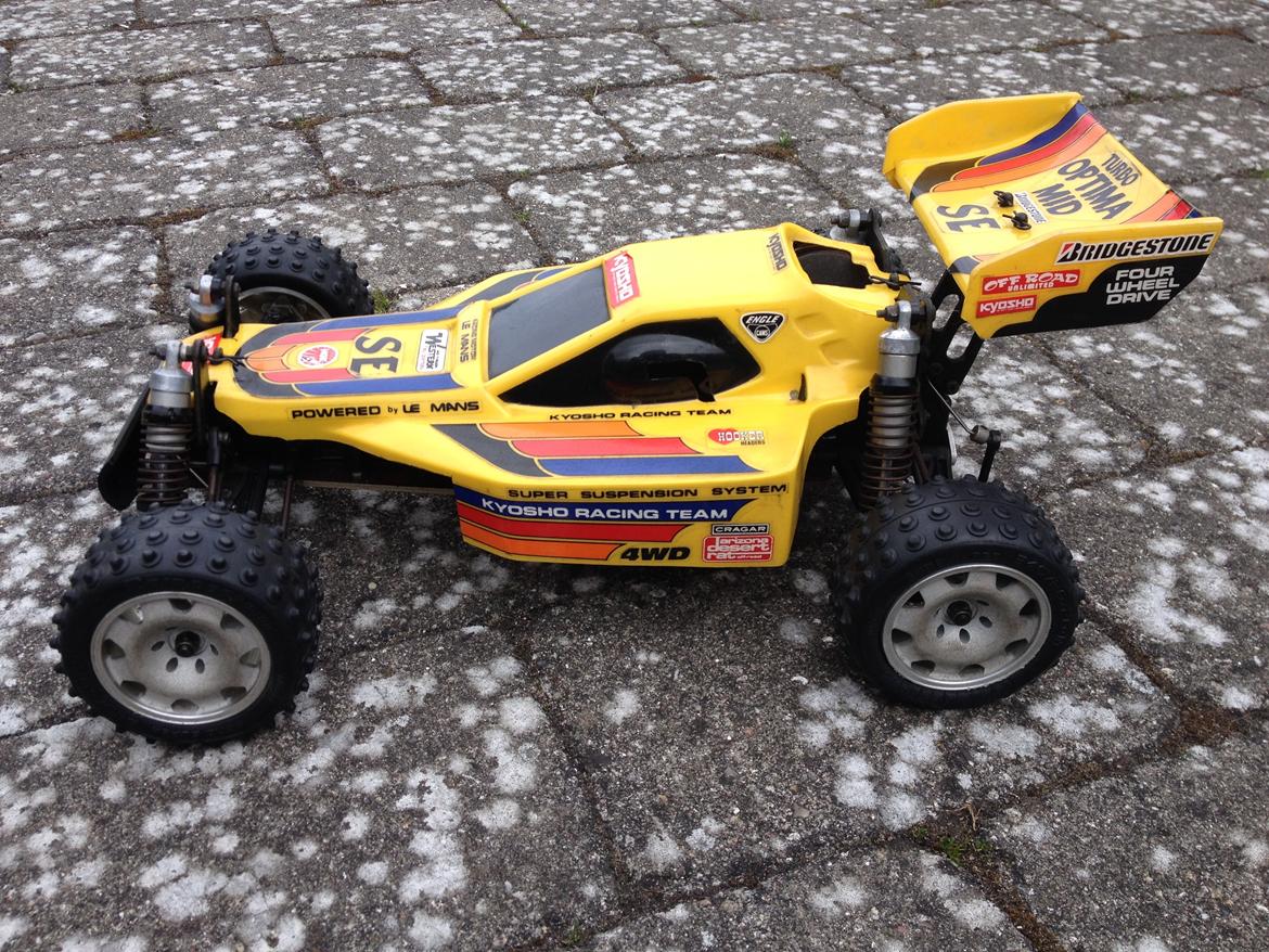 Buggy Kyosho Turbo Optima Mid SE billede 1