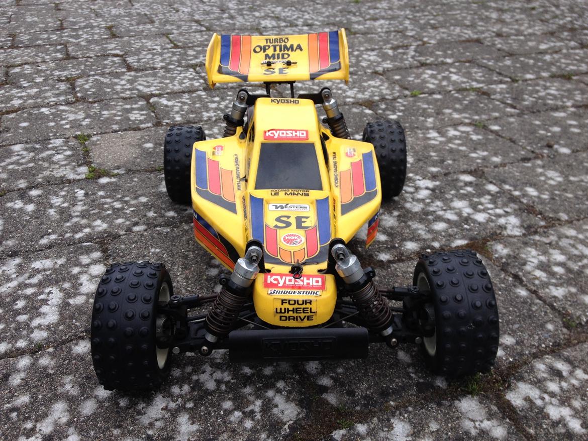 Buggy Kyosho Turbo Optima Mid SE billede 3