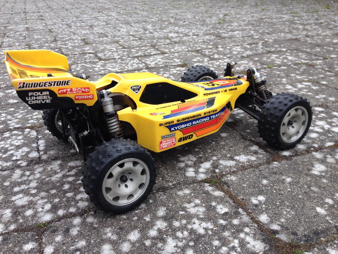 Buggy Kyosho Turbo Optima Mid SE billede 4