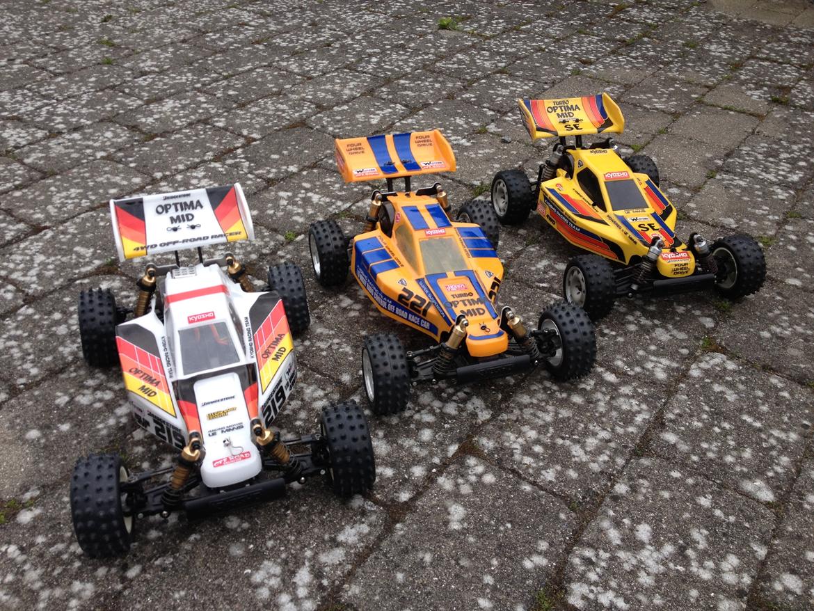 Buggy Kyosho Turbo Optima Mid SE billede 11