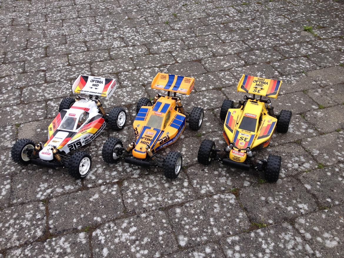 Buggy Kyosho Turbo Optima Mid SE billede 13