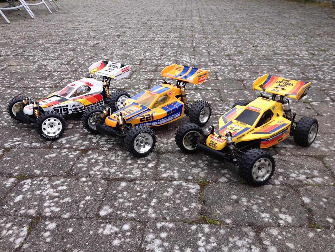 Buggy Kyosho Turbo Optima Mid SE billede 14