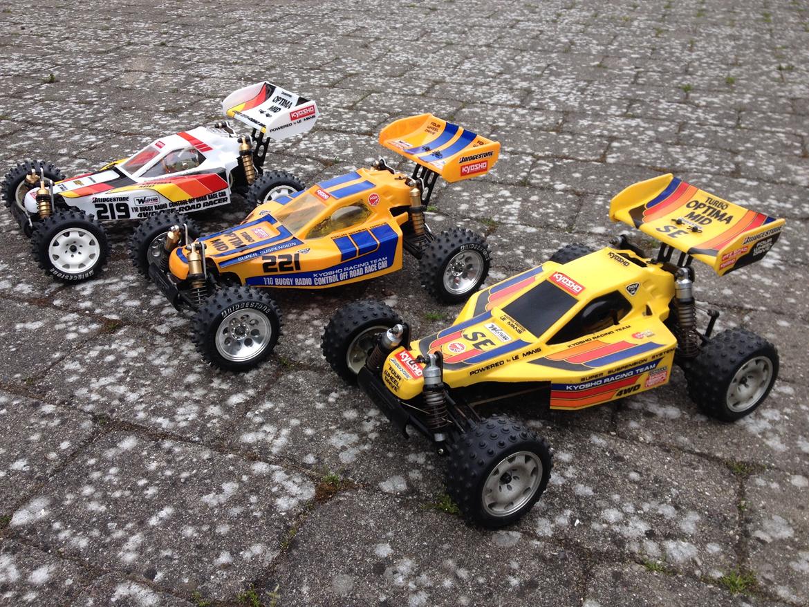 Buggy Kyosho Turbo Optima Mid SE billede 12