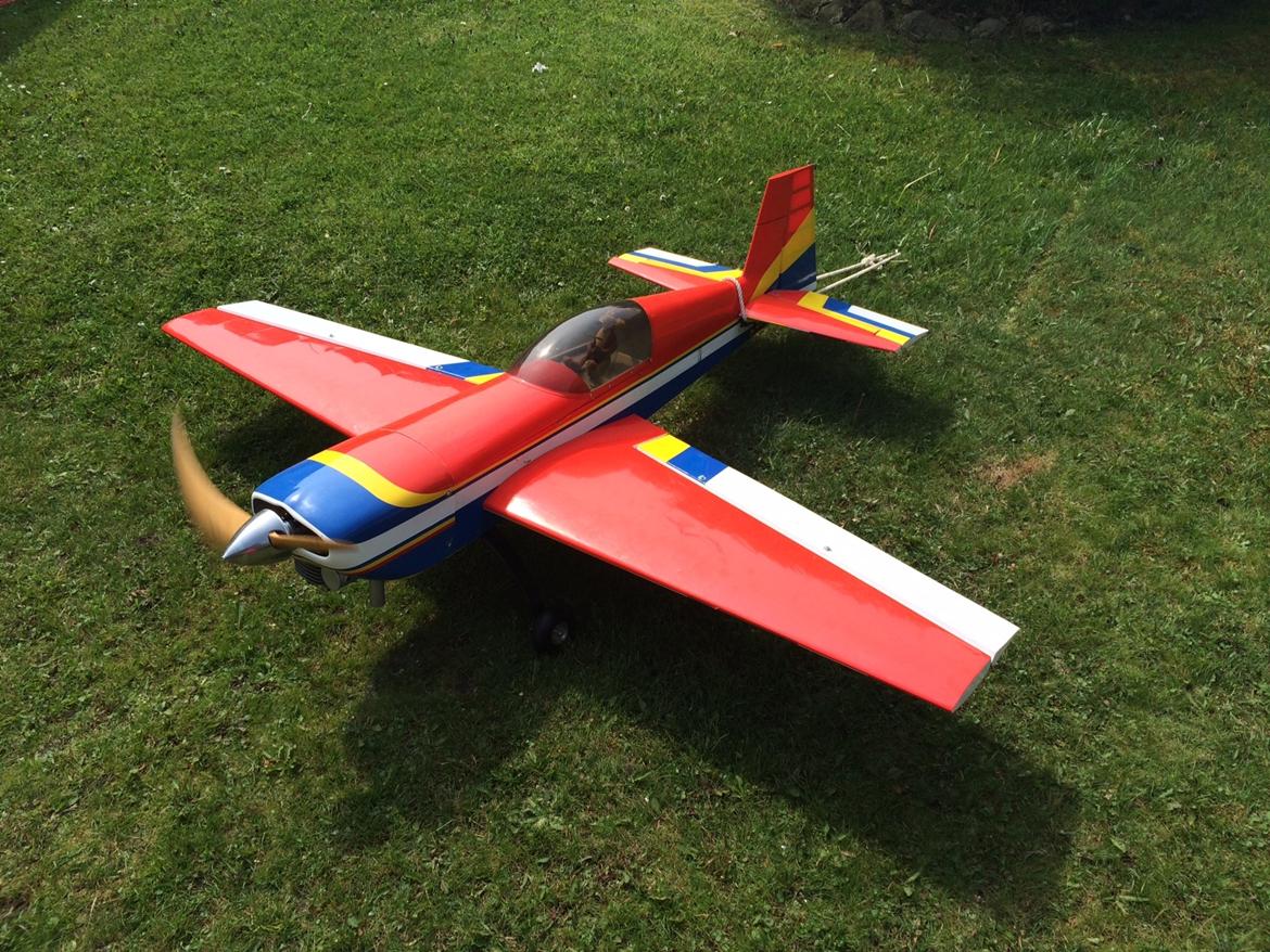 Fly Extra 300 - Motor test, tilkørning af ny motor (nabo blev nok lidt træt af den motor lyd ha ha) billede 24