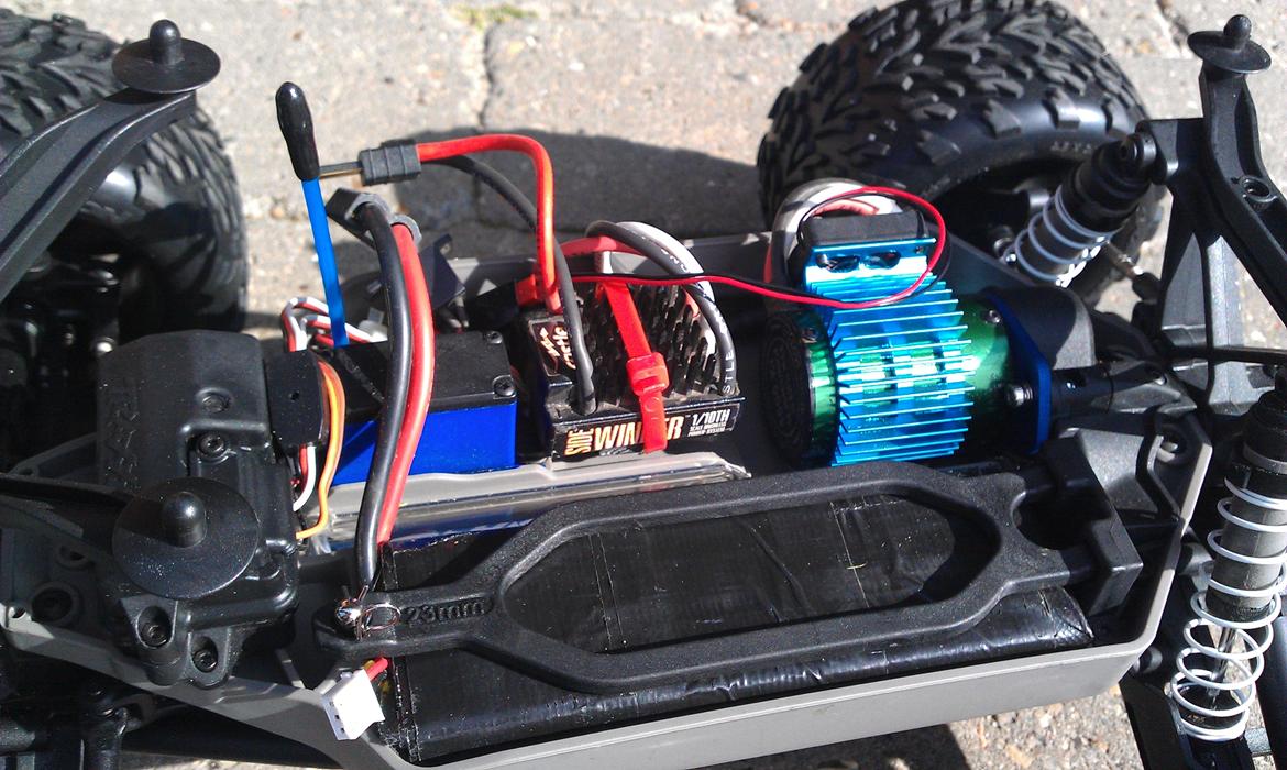 Off-Roader traxxas stampede med brushless billede 8