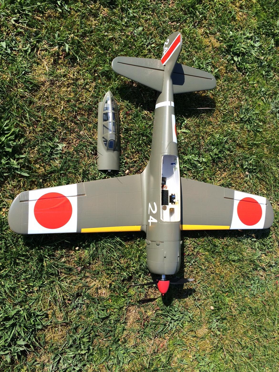 Fly NAKAJIMA Ki.84a Hayate	 billede 16