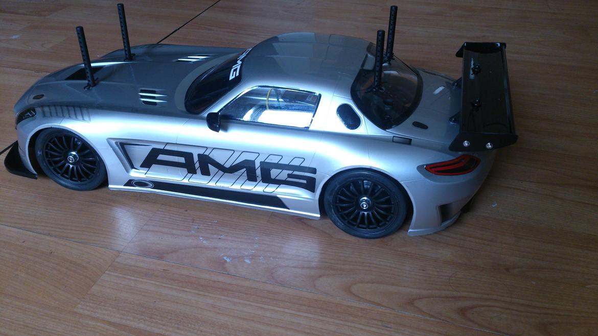 Bil Tamiya TT-02 Mercedes SLS AMG GT3 (Drift) billede 4