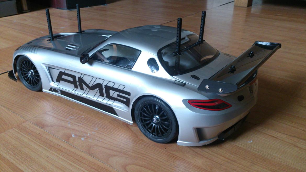 Bil Tamiya TT-02 Mercedes SLS AMG GT3 (Drift) billede 5