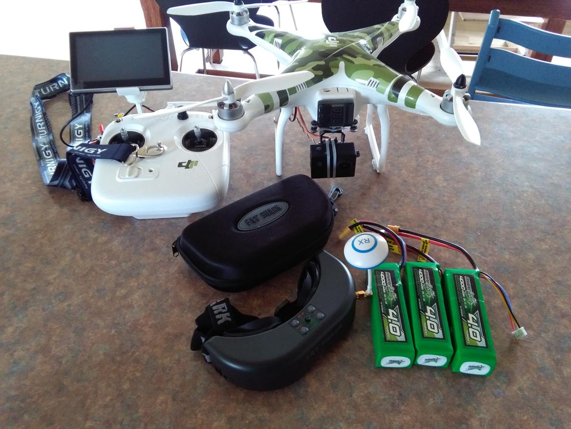 Multirotor dji phantom 1 billede 6