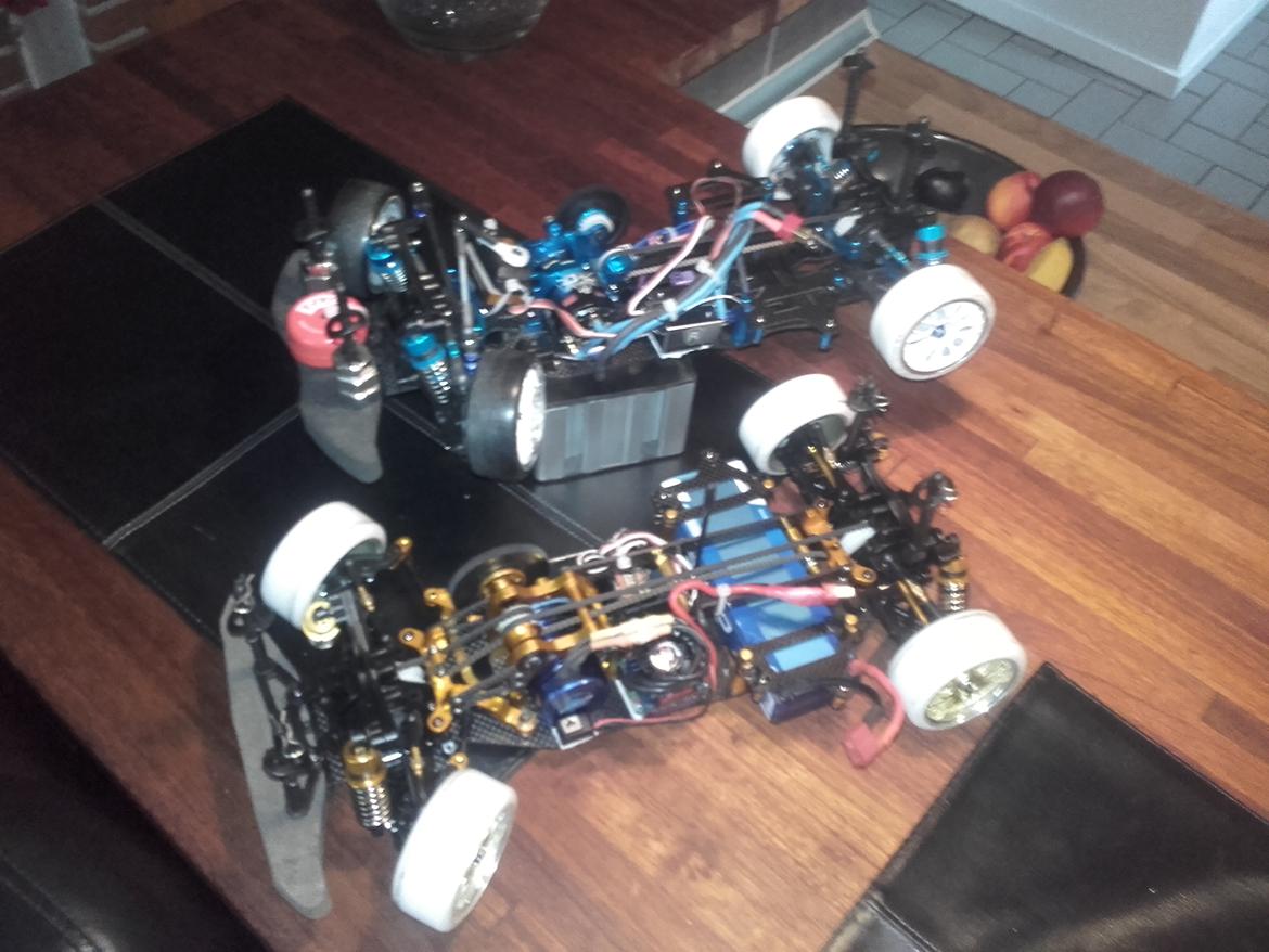 Bil tamiya ta05 vdf gold billede 1