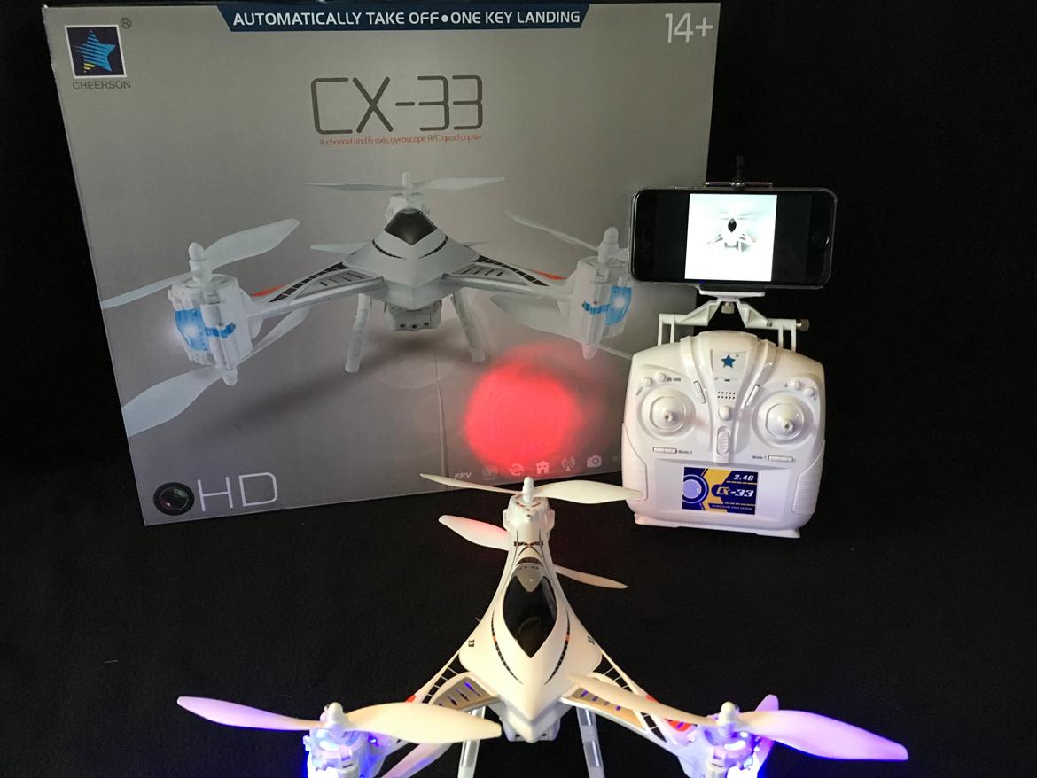 Multirotor Cheerson CX-33W  billede 5