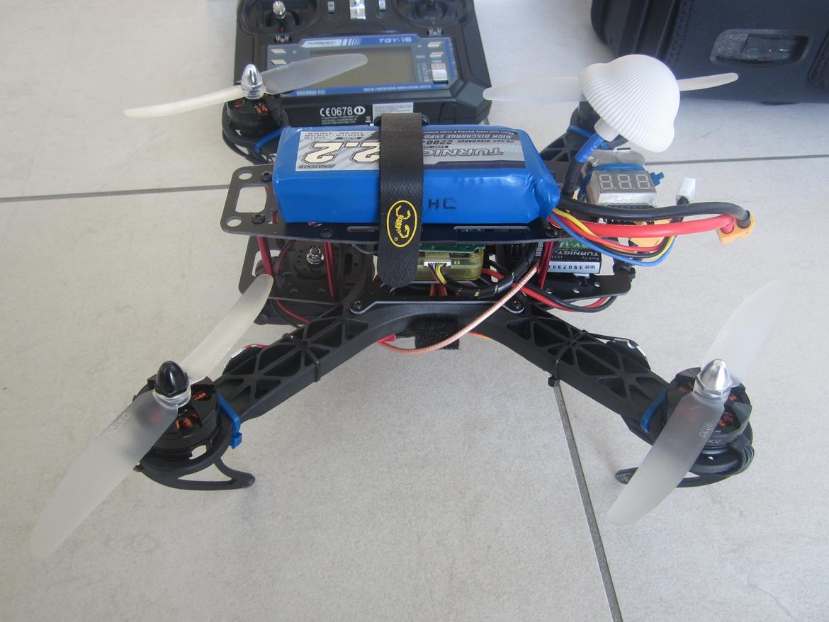 Multirotor Black Widow 260 FPV Racer billede 3
