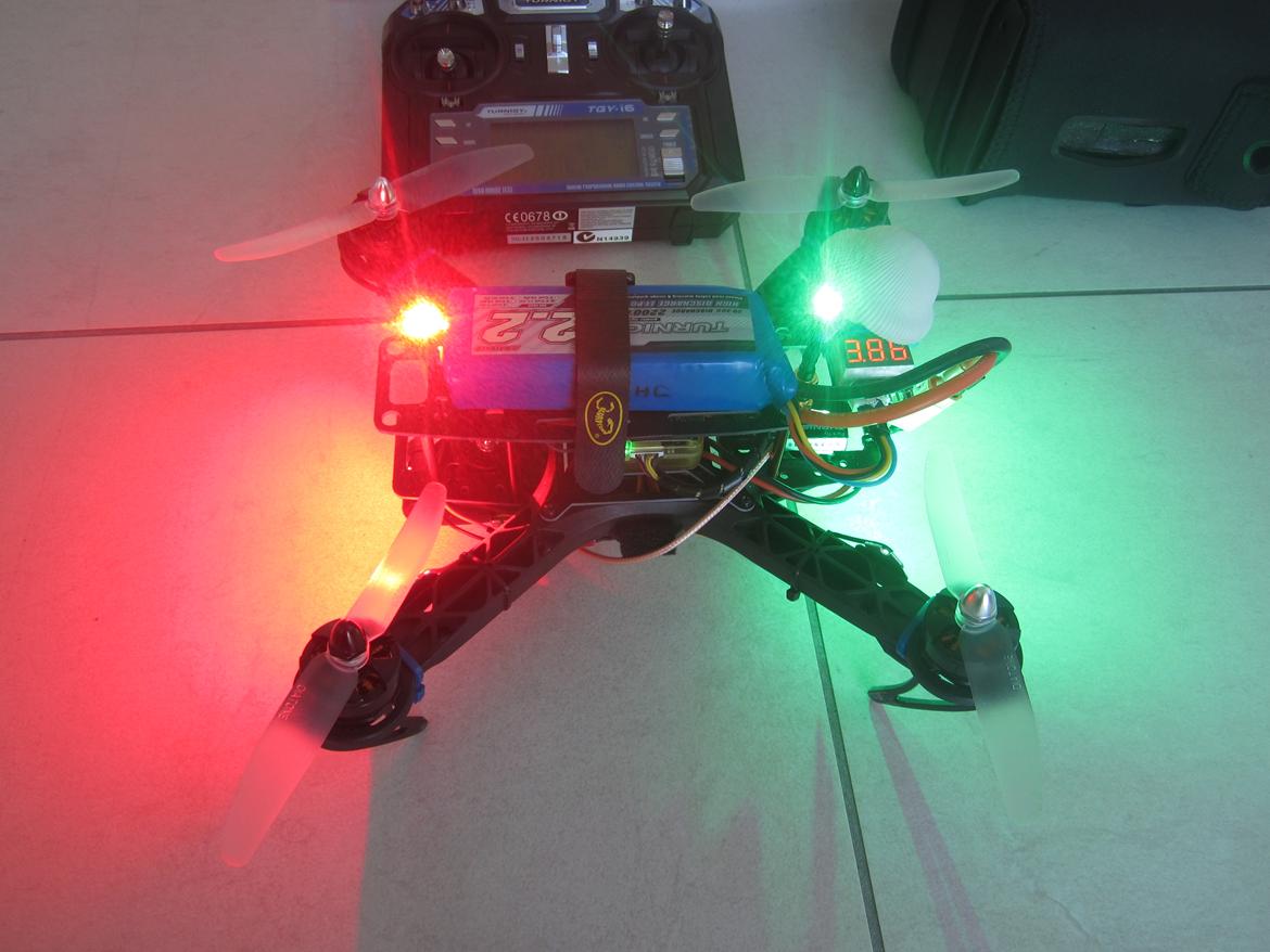 Multirotor Black Widow 260 FPV Racer billede 7