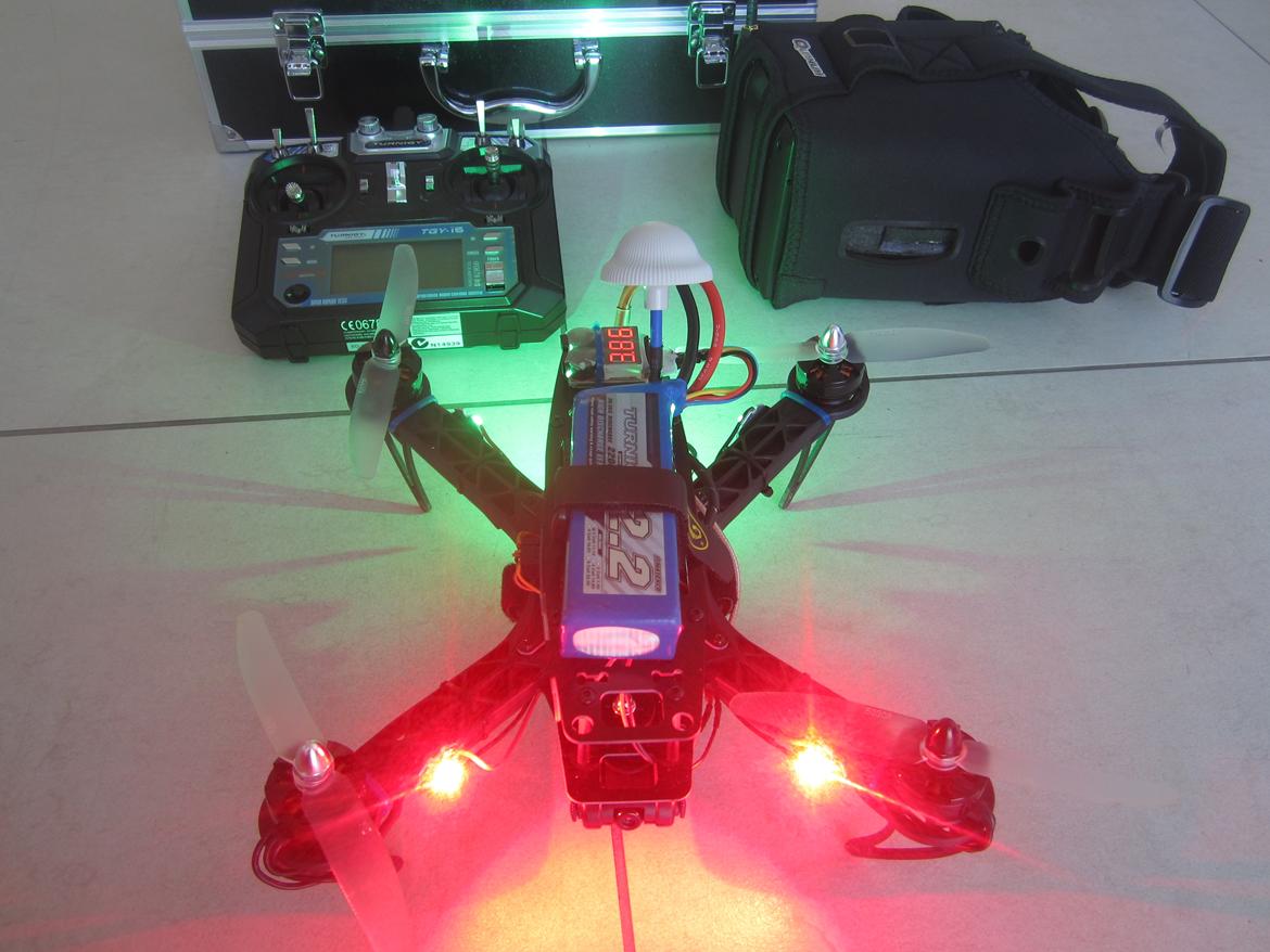Multirotor Black Widow 260 FPV Racer billede 8