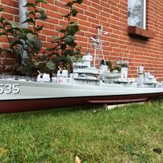 Båd USS miller DD535 Destroyer