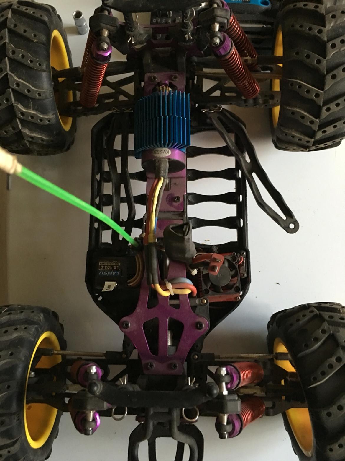 Off-Roader HBX x-missile brushless PRO RTR off road truck billede 10