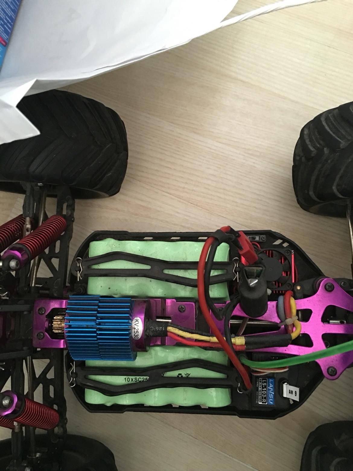 Off-Roader HBX x-missile brushless PRO RTR off road truck billede 11