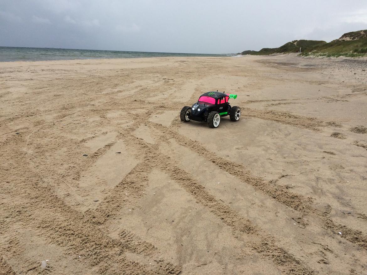 Bil FG Baja Beetle - Første gang på stranden. Blev til en hel tank fuld, det var funny nok. billede 27