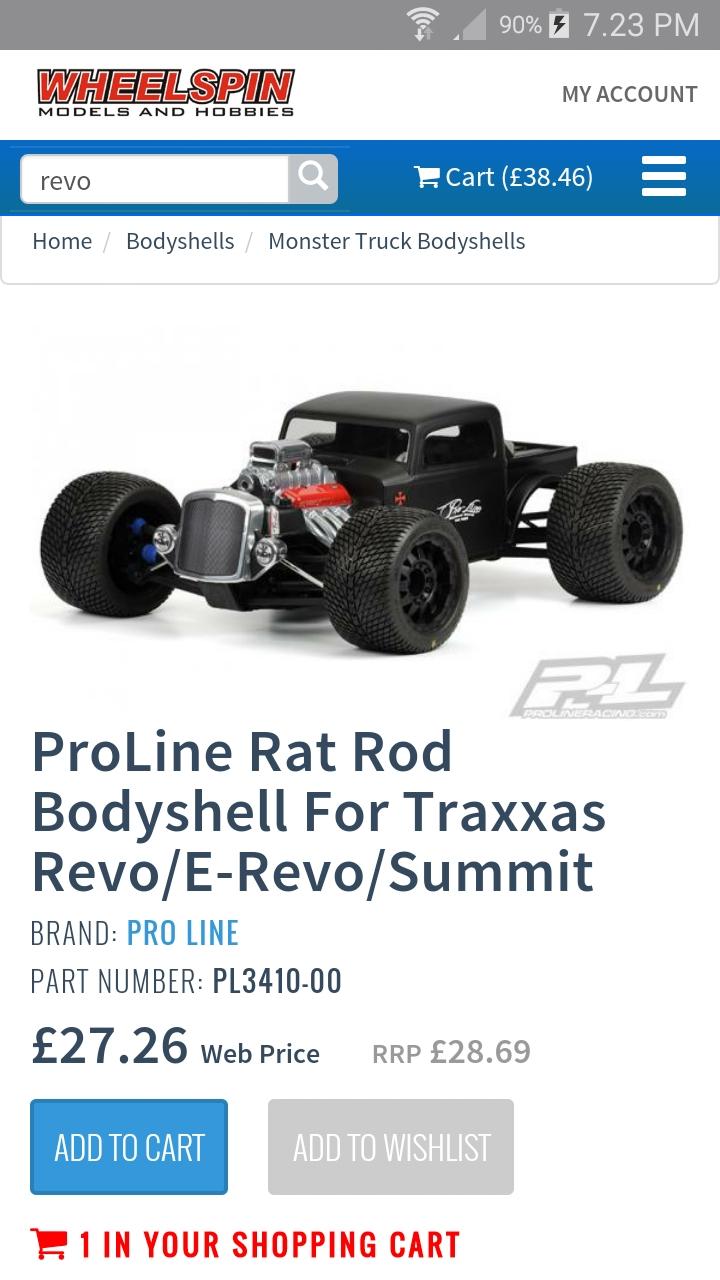 Buggy traxxas revo 3,3  billede 6