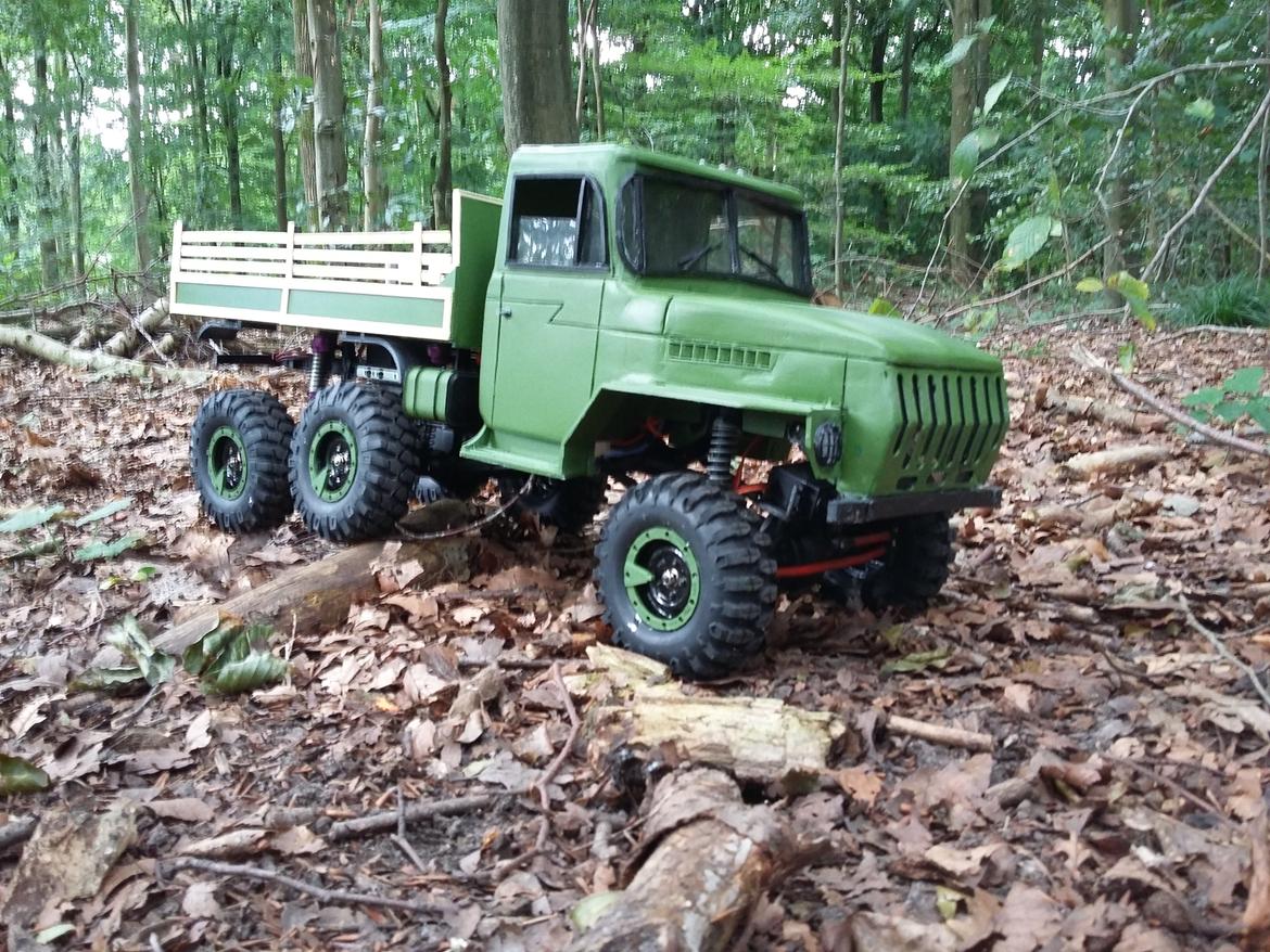 Lastbiler 6x6 URAL (Ombygget) billede 1