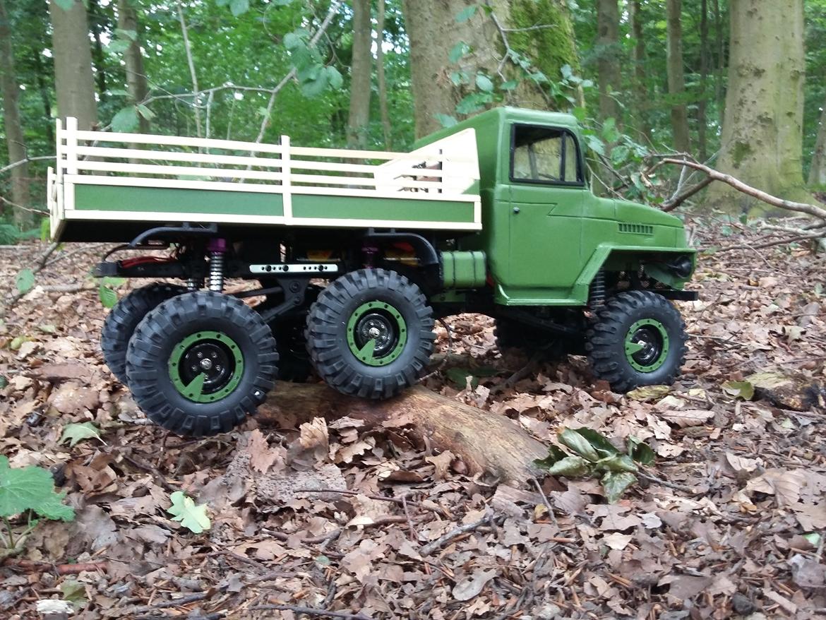 Lastbiler 6x6 URAL (Ombygget) billede 2
