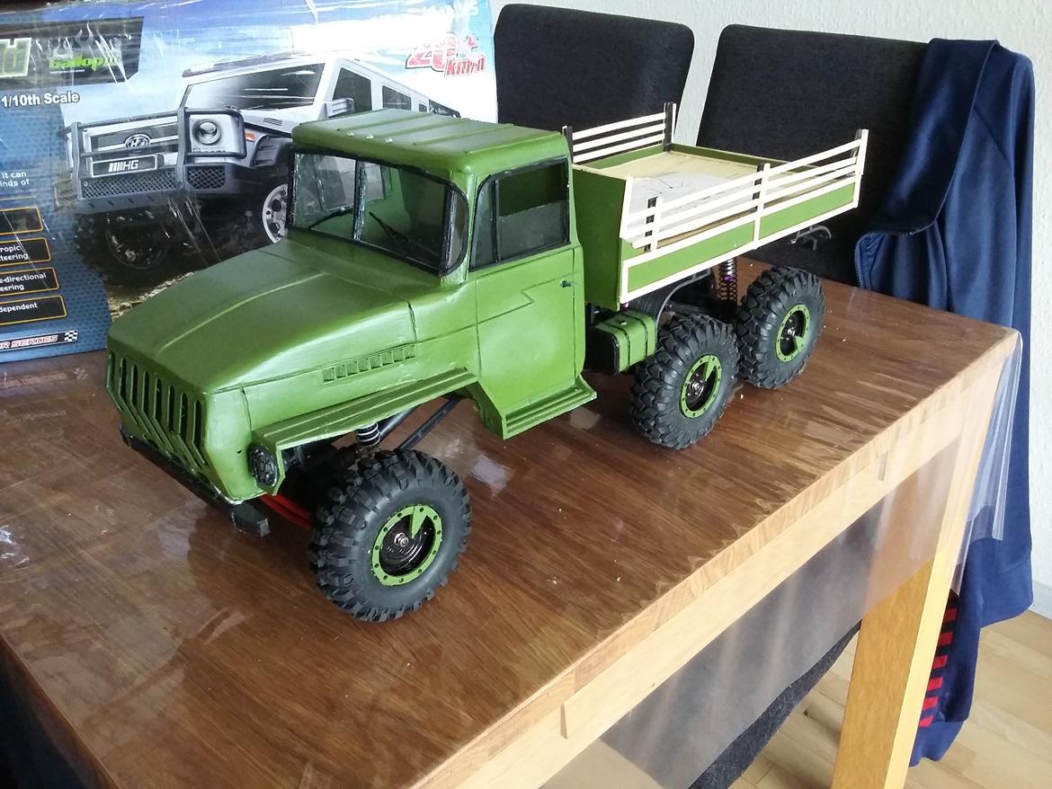 Lastbiler 6x6 URAL (Ombygget) billede 13