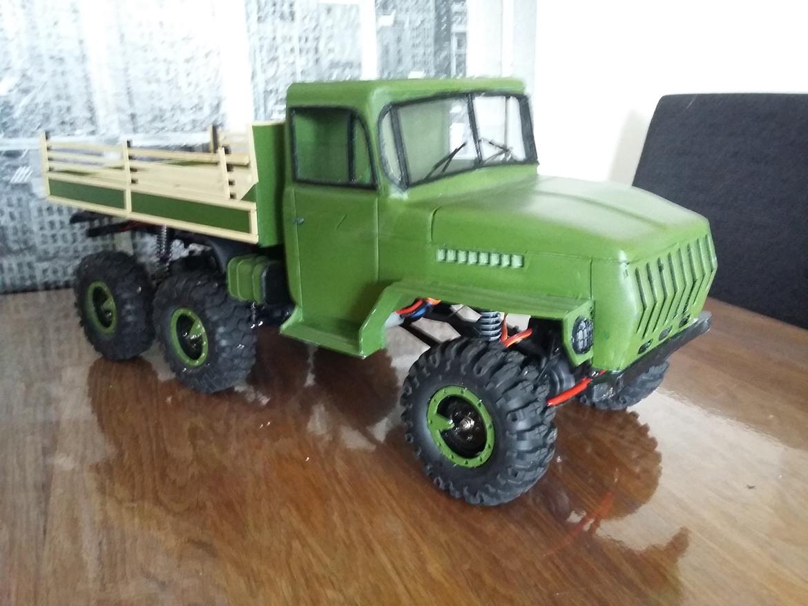Lastbiler 6x6 URAL (Ombygget) billede 35
