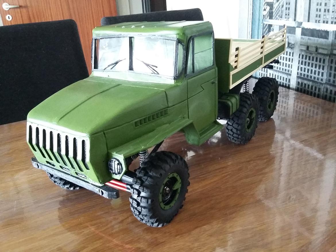 Lastbiler 6x6 URAL (Ombygget) billede 36