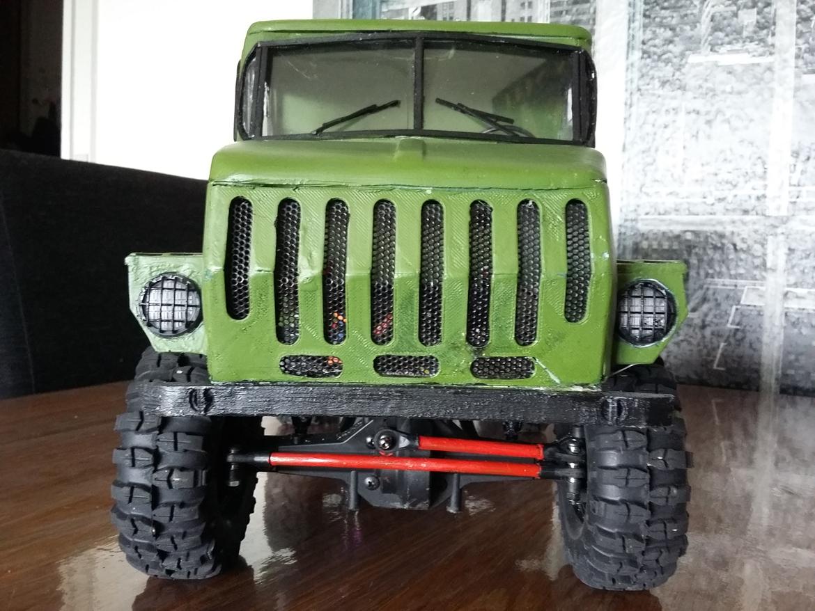 Lastbiler 6x6 URAL (Ombygget) billede 38