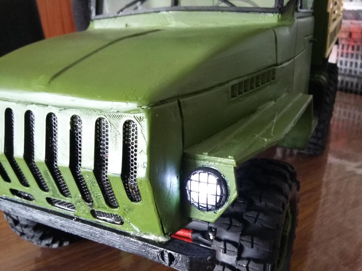 Lastbiler 6x6 URAL (Ombygget) billede 40