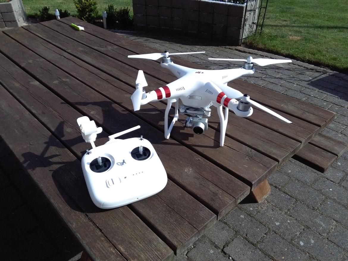 Multirotor Dji Phantom 3 standard billede 2