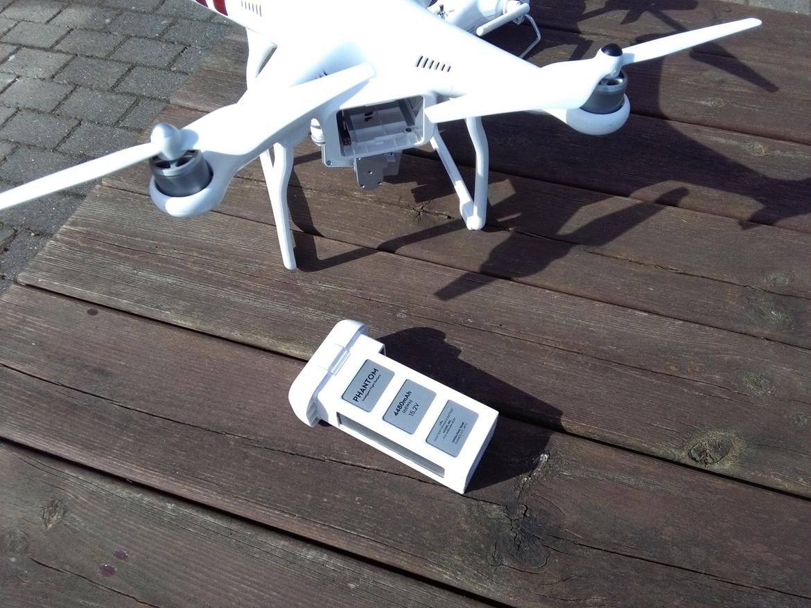 Multirotor Dji Phantom 3 standard billede 8