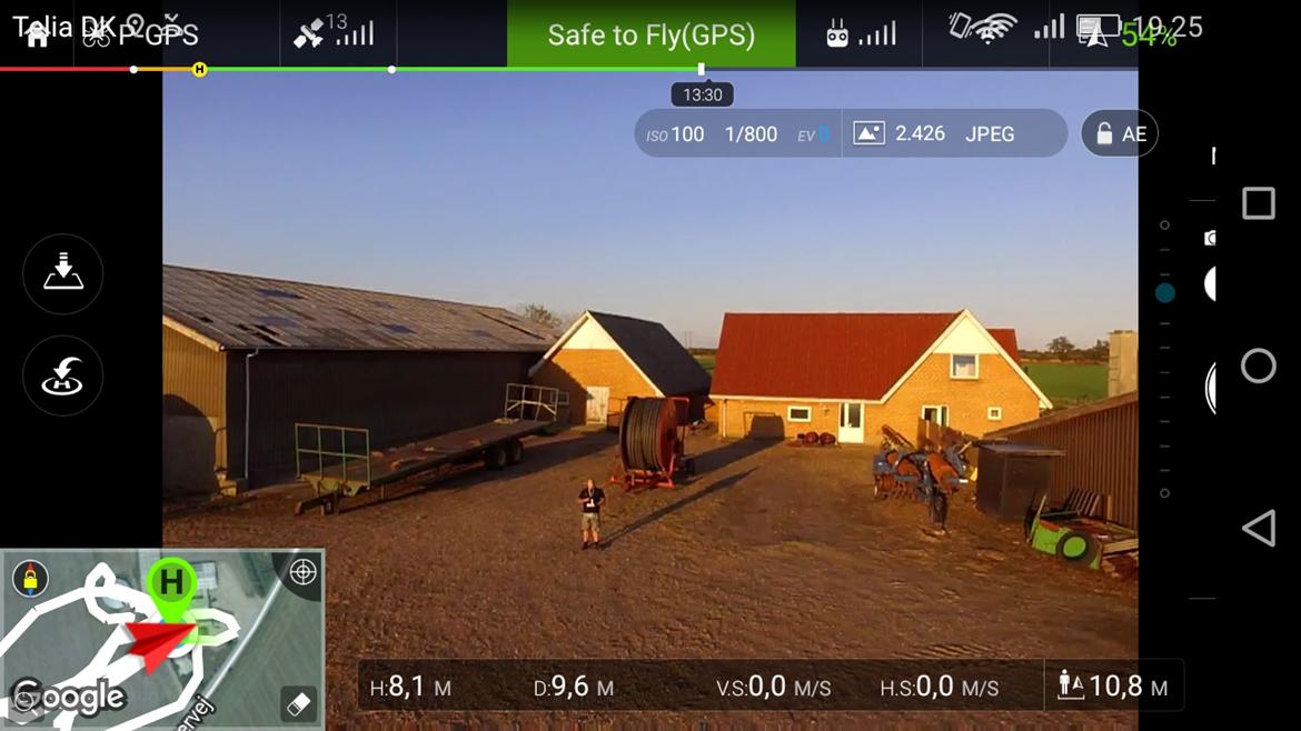 Multirotor Dji Phantom 3 standard billede 10