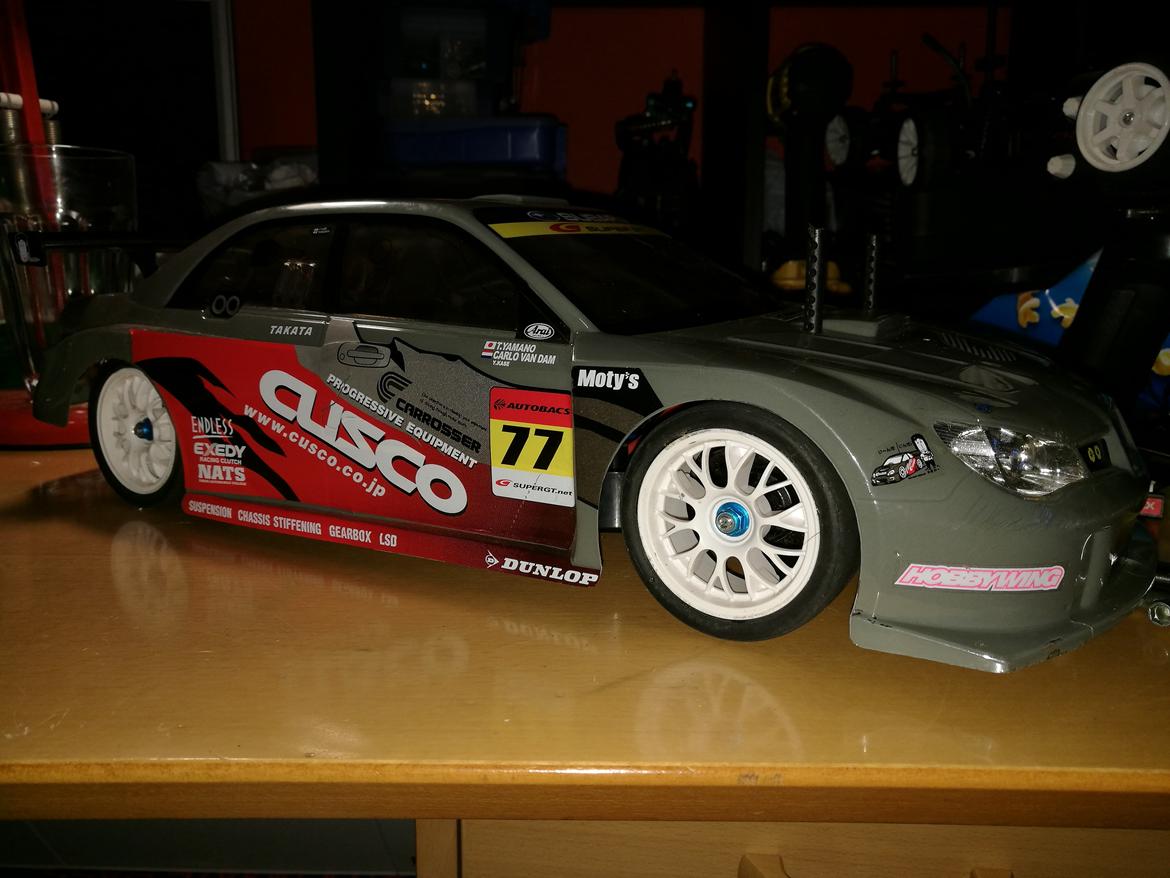 Bil Tamiya tt01 Impreza  billede 3