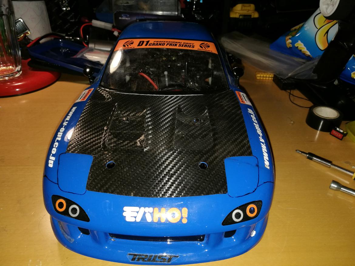 Bil Tamiya tt01 RX7 billede 7