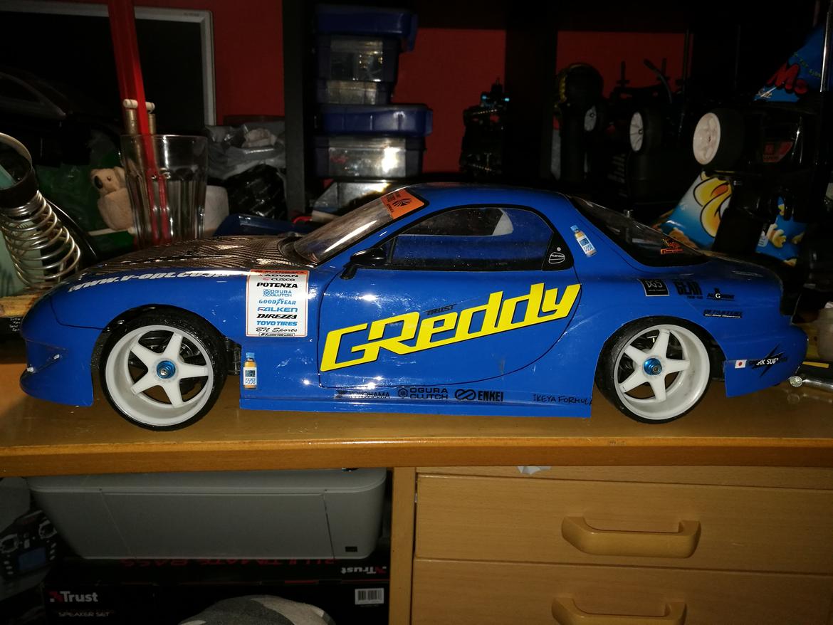 Bil Tamiya tt01 RX7 billede 5